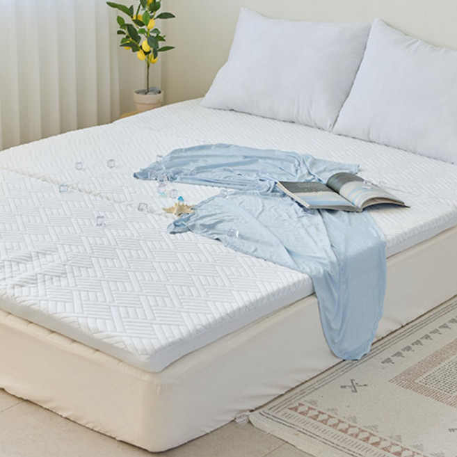 따잠 프리미엄 듀라슬립 아이스쿨링 에어 3단접이식 매트리스 SQ