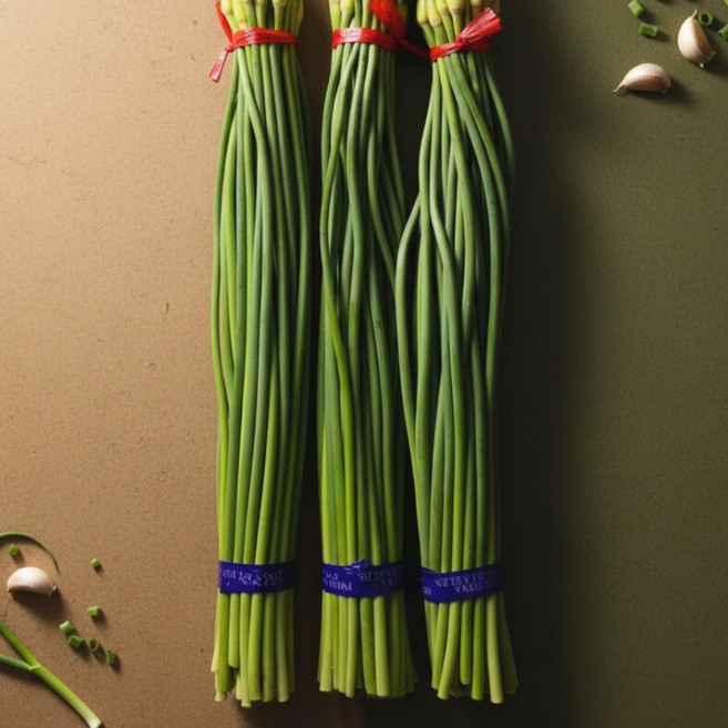 알싸한 신선 마늘쫑 햇마늘쫑 특품 1kg 2kg 1box, 마늘쫑(수입) 2kg, 1개