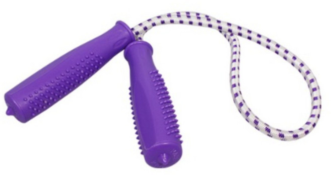 오필리아 스트레칭 로프 지압 밴드 로프줄 운동밴드 스트레칭 손잡이 로프, 1개