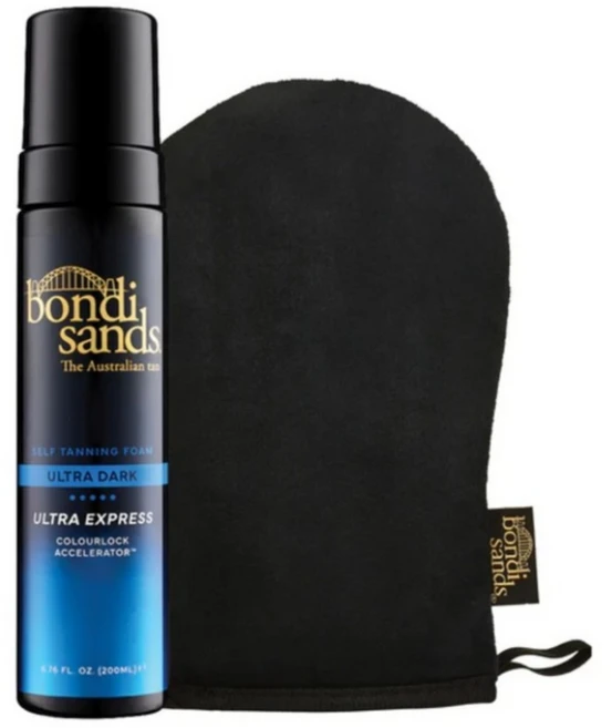 호주 Bondi Sands 셀프 태닝 폼 1 Hour 익스프레스 + 태닝장갑, 1개, 200ml - 쿠팡