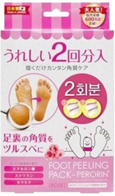 페로린 돈키호테 발각질제거팩 로즈향, 2개입, 2개 - 쿠팡