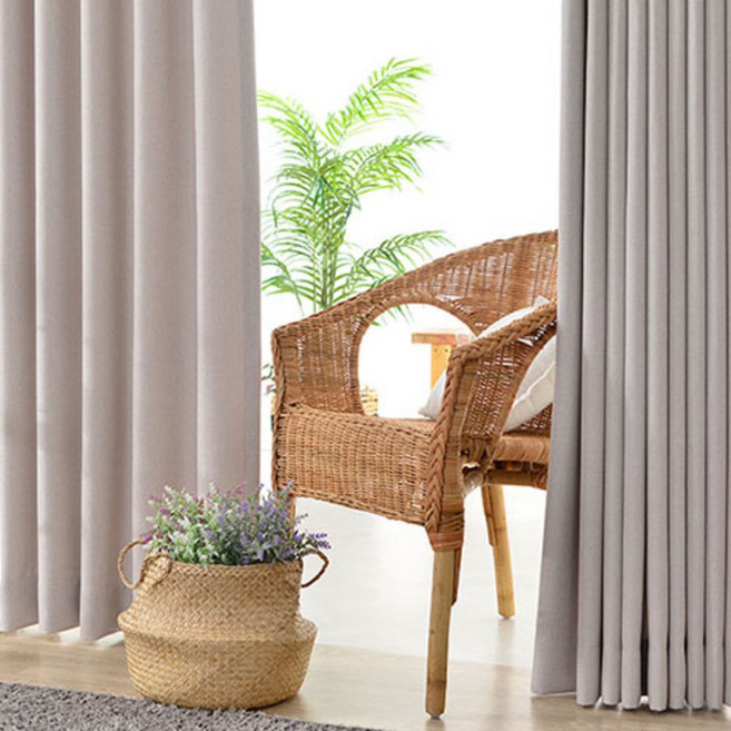 아로아 국내제작 미란다커튼 방수커튼 형상기억 방한 방풍 먼지없는 70%암막커튼 2장 자석끈증정 거실 안방 사계절 핀형 레일 커튼봉링 커텐