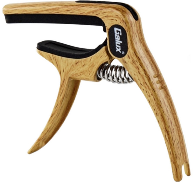 영훈악기 기타 카포 Capo GALUX 클립 합금, 우드, 1개