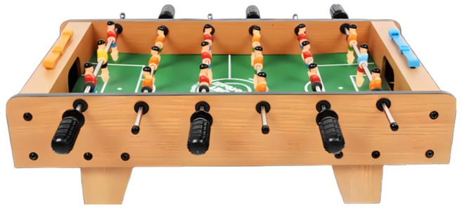 테이블축구 미니 게임 축구 2인용 테이블 사커 게임기, 1개