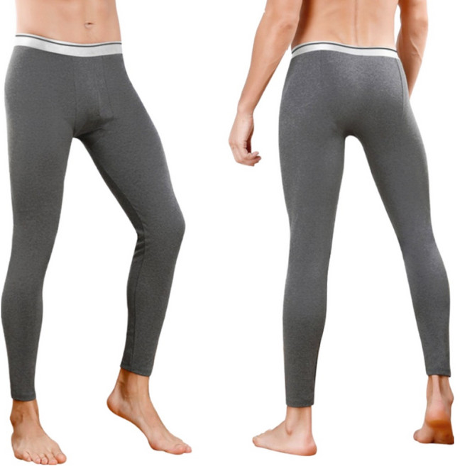 SUBUTAI 남성 겨울 고탄력 기모 융털 레깅스 타이즈