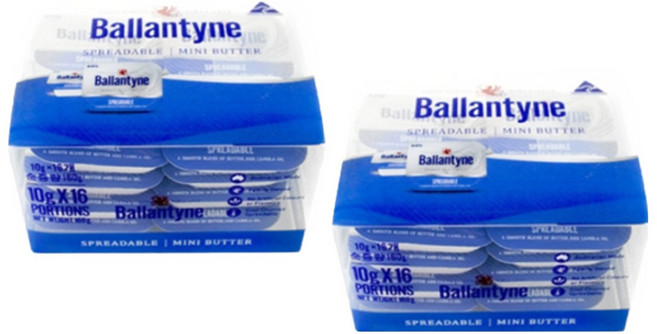 발렌타인 스프레더블 일회용 가염버터, 10g, 32개