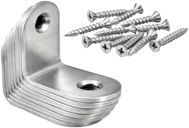 디와이툴즈 90도 L형 각브라켓 25mm 가구 보강용, 20개