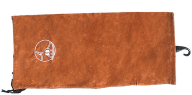 비밀공간 테니스 라켓가방 라켓커버 라켓케이스 슬링백, 브라운, 1개