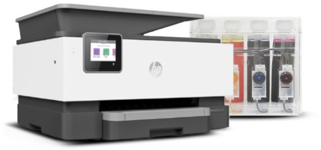 HP HP9010E 무한잉크젯 팩스복합기 1200ML 공급기설치완제품(잉크포함)