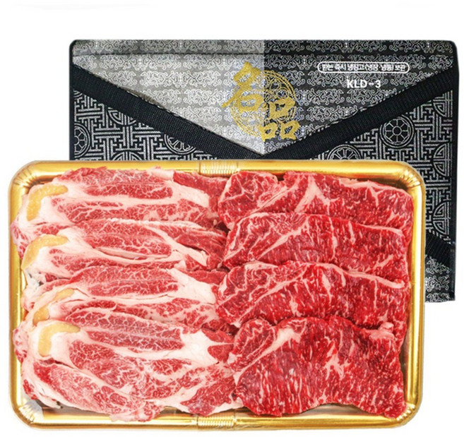 구이세트 한우선물세트 1kg 꽃등심 600g +채끝등심400g 명품한우, 1세트