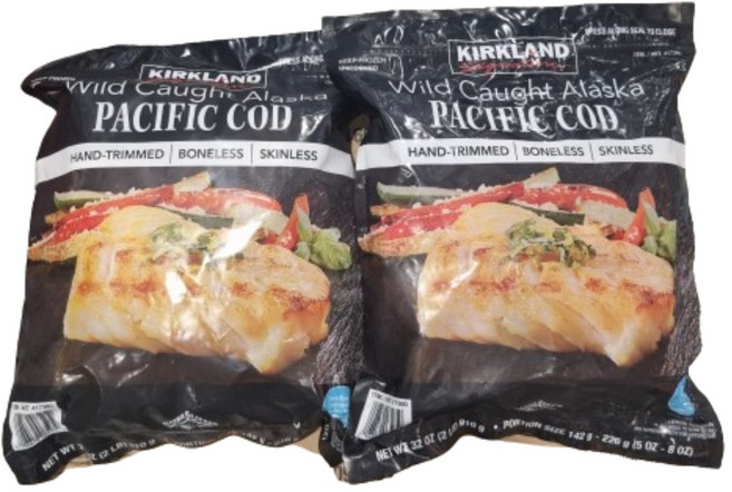 커클랜드 대구살 스테이크 (냉동) [코스트코], 2개, 907G