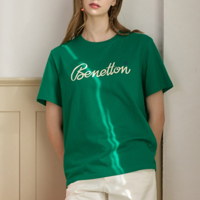 [베네통] 라이프 웨어 티셔츠 5종 택 1