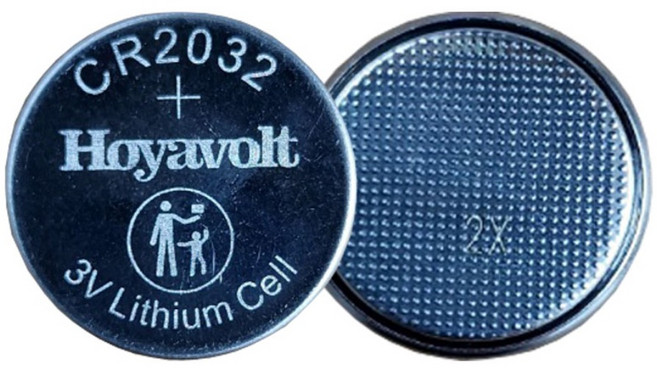 Hoyavolt CR2032 코인건전지 3V 140mAh 리튬건전지 20개입 (벌크), 1개