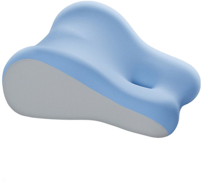 YOPENCE 메모리폼 엎드려 자는 베개 다기능 역류성 식도염 방지 베개, 블루