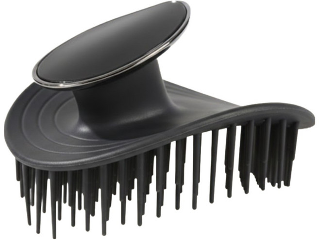 리브포스 극강시원 두피밀착 딥클렌징 샴푸 브러쉬, 1개, 블랙