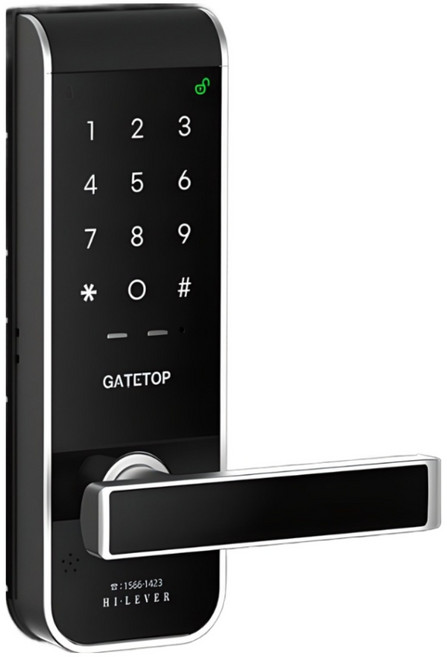 게이트탑 무타공 도어락 K8N 번호전용 고객직접설치, K8N (번호전용)