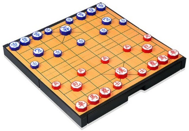 중형 자석 장기(단면) 장기판세트 휴대용 기원 교육용 보드게임 테이블게임, M-209 중형 자석 장기(단면), 1개