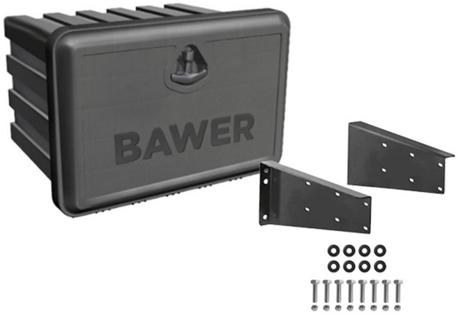 대성부품/BAWER 공구함/화물차/대형트럭/플라스틱/윙바디/탑차/트레일러/600함/800함/1000함/프리미엄/폴리/덤프/특장차/공구통/공구박스/올뉴마이티/파비스/더쎈/구쎈/멕쎈, 1개, 블랙