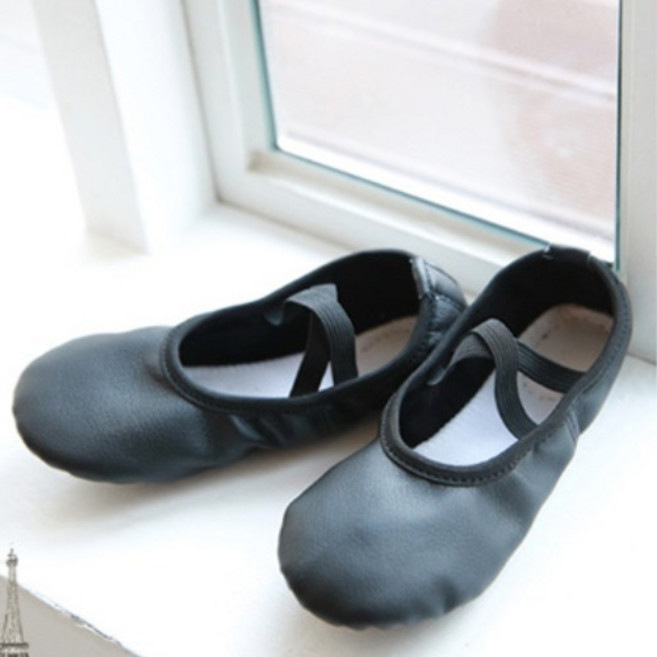 무료배송*세일* 유아발레슈즈 남아발레슈즈/여아/주니어/성인 160~245 블랙X자형-인조가죽 유아 아동 캐릭모아키즈