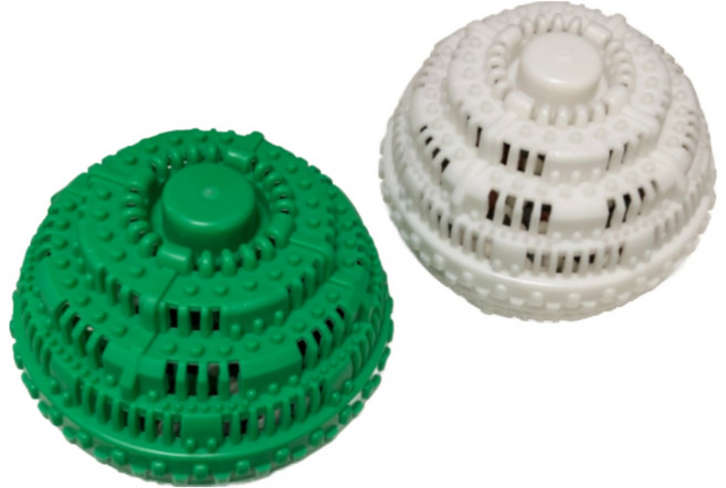 마켓업 통돌이 드럼세탁기 실리콘 세탁볼, 화이트, 1개