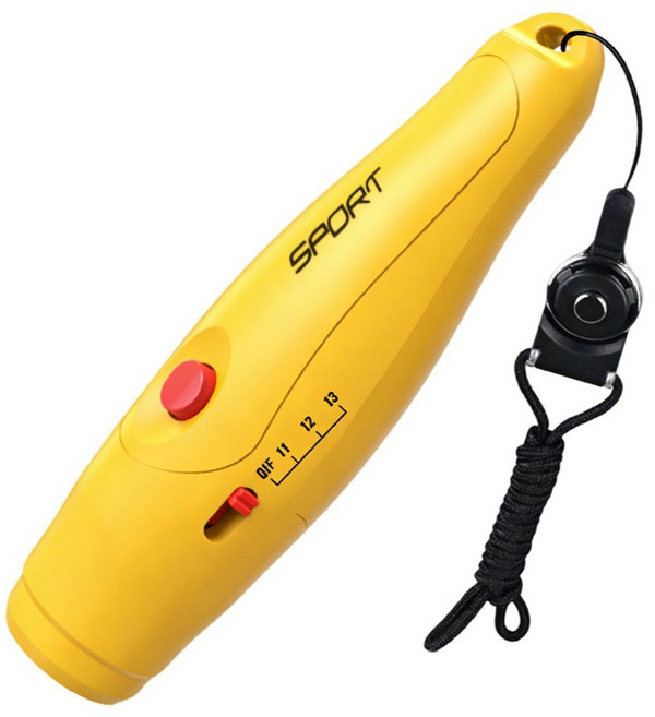 투데이리빙 전자 호루라기 여성 간편한 호신용 안전 용품 스포츠 경기 축구 야구 심판용 휘슬 미니 휴대용 세이프 경보기, 1개, 옐로우