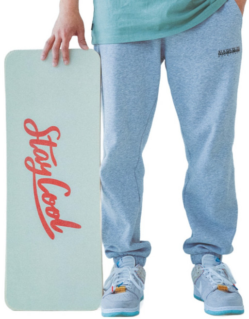 저스트노멀 스테이쿨 코어 운동 롱 밸런스보드, 베이지