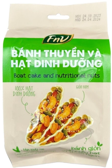 견과 보트 케이크 (무설탕)(5개입) 뉴트리션바 견과바 에너지바 씨리얼바, 4개, 60g - 쿠팡