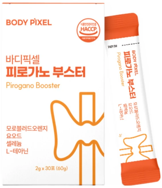 바디픽셀 피로가노 부스터, 60g, 1개 - 쿠팡