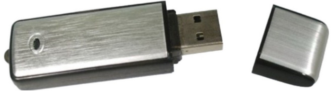 US-V712 USB 음성녹음기 8GB 15시간 연속 보이스레코더 메모리타입, 단일