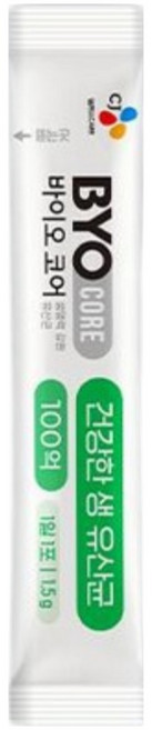 CJ바이오코어 건강한 생유산균 100억, 45g, 3박스