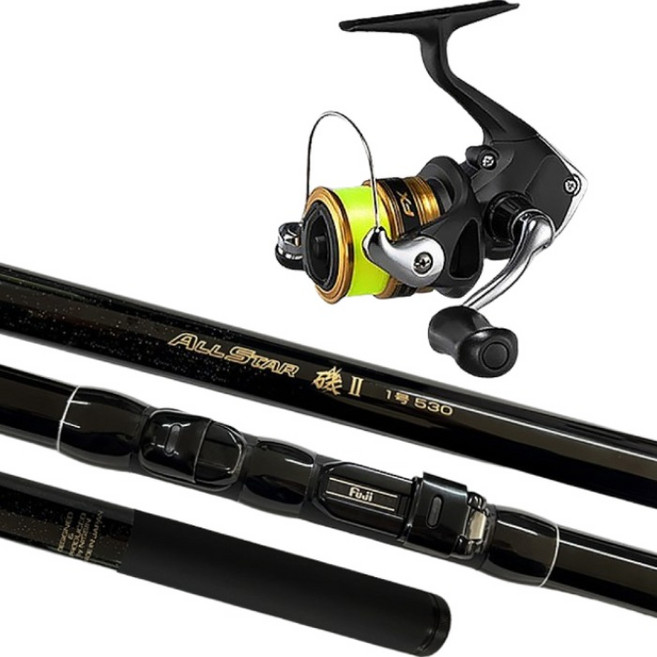 니신 니신 기II+시마노 19에프엑스 올스타 바다낚시대세트, 1.5-530+7시마노 19에프엑스 2500번