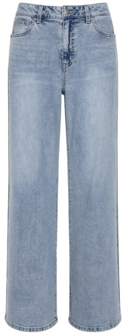 [백화점 정품 / 25년 신상] 게스 여성 L톤 뉴와이드 데님 청바지