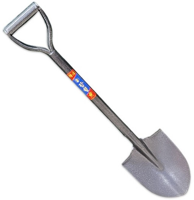 나성아그로 강철 분체도장 철아동삽 강철삽 아동삽 철삽 삽 농기구 주말농장, 1개