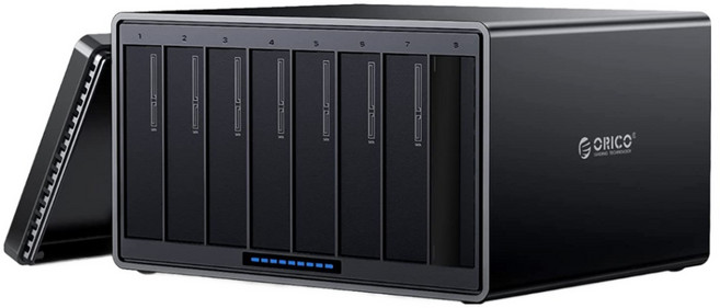 오리코 8베이 USB3.0/Type-C 디스크 스테이션 NS800, NS800C3, 1개