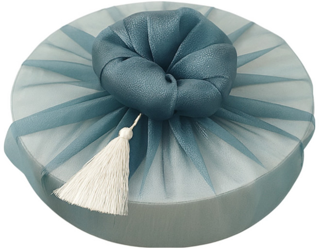 한결맛담 수제 찹쌀 약과 보자기 포장 (10구 400g 15구 600g) 외국인 선물 블루, 1세트