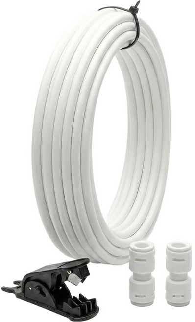 정수기 호스 물선 10m 1/4인치 튜빙선 셀프 교체 세트 (커팅기+렌치+I피팅 포함), 1세트, A세트