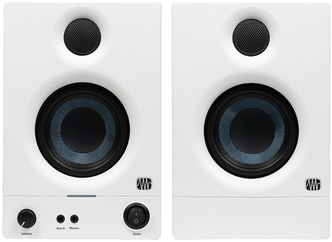 프리소너스 Eris 3.5 에리스 2세대 모니터 스피커 3.5인치 액티브 북쉘프 스피커, ERIS 3.5 화이트