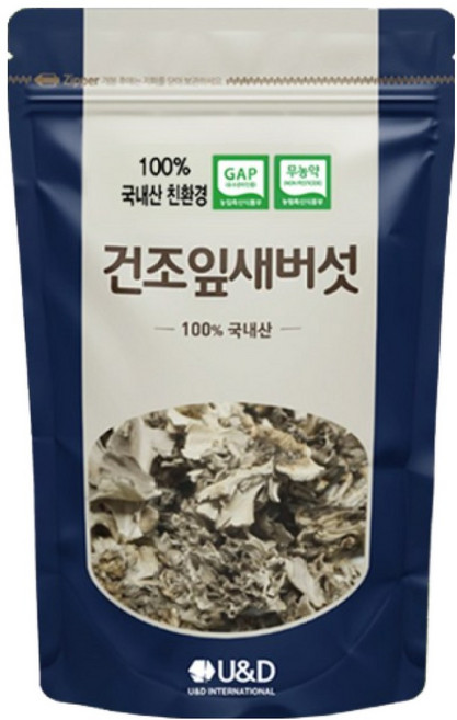 100%국내산 친환경 무농약 GAP인증 건조잎새버섯 안심지퍼백포장 50g 저온살균 200g 주문시 최대할인, 2개