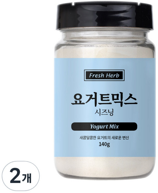 신선약초 요거트 믹스 시즈닝, 2개, 140g