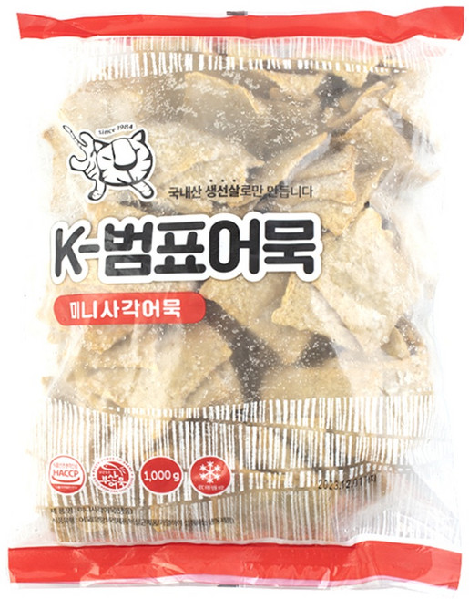 그램원 미니 사각어묵 1kg(냉동) 국내산 연육100%, 1kg, 1개