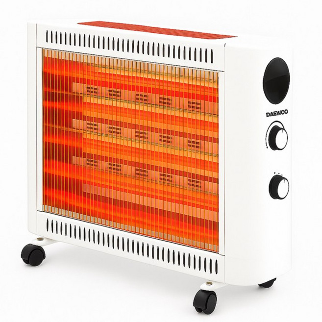 대우어플라이언스 석영관 전기히터, 혼합색상, DEH-QX500