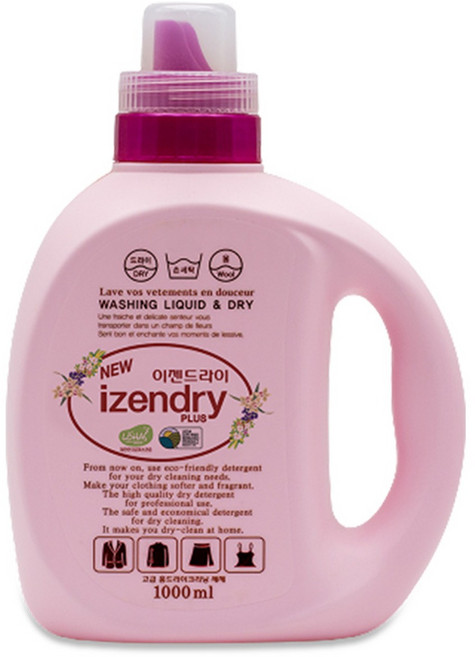 이젠드라이 플러스 세제 본품, 1L, 1개