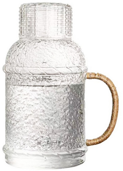 클래식 내열유리 물병, 1개, 2L, 클래식 투명