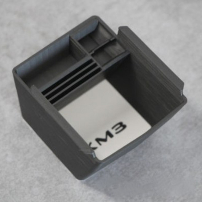 핏콘 xm3 컬러 감성 차량용 수납함 콘솔트레이, 2. White_Black(화이트_블랙)