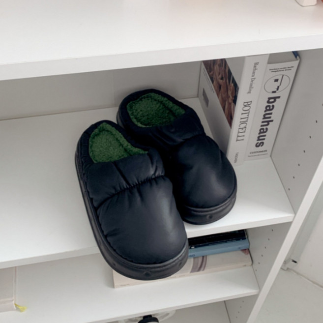 체르페 패딩 슬리퍼 따뜻한 겨울 방한 뮬
