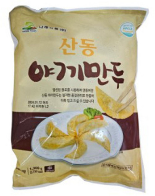 산동 야끼만두 나래식품, 4개, 1.3kg