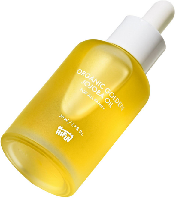 키펀 유기농 골든 호호바오일 100% 페이스 바디, 1개, 50ml
