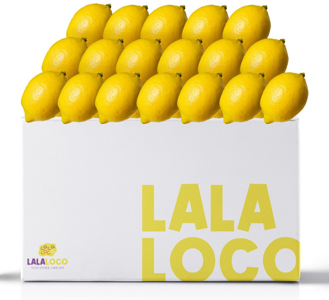 라라로코 미국산 프리미엄 팬시레몬 대용량, 1박스, 대과 140과 17kg