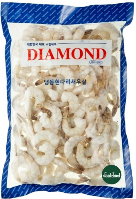 다이아몬드 칵테일새우 41/50 900g( 80~99미) 흰다리새우 감바스, 900g(41-45), 1개