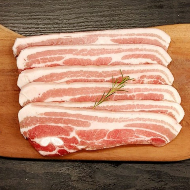 민생오겹살500g+500g구이용(9mm) 총1kg 껍데기가 있어 씹는맛이 일품인/무료배송, 2개, 500g